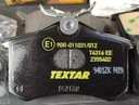 TEXTAR 2355402 ZAPATAS DE FRENADO 