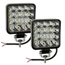 ФАРА РАБОЧАЯ ГАЛОГЕН ПРОЖЕКТОР 16 LED (СВЕТОДИОД ) 12 24V 2 ШТ изображение 1