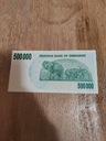 Zimbabwe - 500000 Dolarów - 2007 - UNC Kraj Zimbabwe