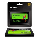 Dysk SSD Adata Ultimate SU650 512GB 2,5&quot; SATA III Pojemność dysku 512GB