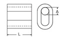 ZACISK DO LINY TULEJOWY NIERDZEWNE A4 D=3MM KAUSZE EAN (GTIN) 4250974808843