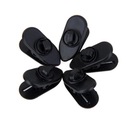 ДЕРЖАТЕЛЬ ДЛЯ НАУШНИКОВ ЧЕРНАЯ ЛЯГУШКА 5 шт.