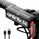 СВЕТОДИОДНАЯ ВЕЛОСИПЕДНАЯ ФАРА, ПЕРЕДНЯЯ, МОЩНАЯ, ЗАДНЯЯ