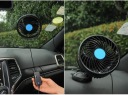 ВЕЛИКИЙ ВЕНТИЛЯТОР ВЕНТИЛЯТОР АВТО ПОВОРОТНИЙ РЕГУЛЬОВАНИЙ OSCYLACJA 12V 15CM  (17444429996) фото min 9