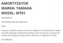 , АМОРТИЗАТОР ПІДВІСКА YAMAHA MT01 MT 01  (16360588779) фото min 7