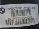 BMW X3 F25 F15 X5 PONT ARRIÈRE ARRIÈRE DIFFÉRENTIEL DIFFÉRENTIEL 3.38 33107592007 7592007photo 11