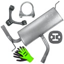 Концевой глушитель Seat Leon 2 II 05-12 1.2 TSI 1.4 1.6 1.6 TDI 1.9 TDI HTB