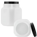 КВАДРАТНАЯ ПЛАСТИКОВАЯ БОЧКА 20 Л ДЛЯ СБОРА РУЧОК СЕРТИФИКАТ БЕЛАЯ