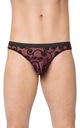 Prześwitujące Stringi Męskie SoftLine 4522 XL