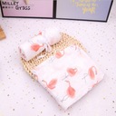 муслиновая пленка, одеяло, бамбук размер 110 см х 115 см