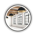 КРУГЛОЕ ЧЕРНОЕ ЗЕРКАЛО С ПОДСВЕТОДИОДОМ 60 СМ, ПЕСЕНОЧНАЯ ОБРАБОТКА