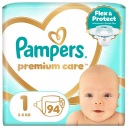 Підгузники Pampers Premium Care, Розмір 1, 94 Підгузники, 2кг-5кг