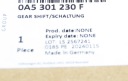VOLKSWAGEN TRANSPORTER T5 ПОПЕРЕЧКА ЗМІНИ ПЕРЕДАЧ MANUALNYCH 0A5301230F  (18120564792) фото min 7