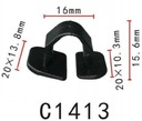 VW AUDI SKODA SEAT CLAMPS SOUND INSULATION HOOD CAPS ENGINE 