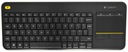 Logitech K400 Plus Keyboard, US/int Kolor czarny