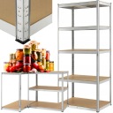 ГАРАЖНЫЙ СТЕЛЛАЖ ДЛЯ ХРАНЕНИЯ ПРОДУКТОВ, МЕТАЛЛИЧЕСКИЕ БАНКИ