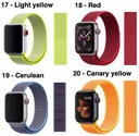 РЕМЕНЬ ДЛЯ Apple WATCH 2 3 4 5 6 7 8 9 SE ULTRA 2 38/40/41/42/44/45/49 мм на липучке