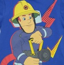Tričko Požiarnik Sam Postava modrá 116 Značka EplusM