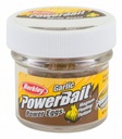 BERKLEY POWERBAIT ЧЕСНОЧНЫЙ АРХАТ ЯЙЦ ПРОЗРАЧНОЕ ЗОЛОТО НАТУРАЛЬНОЕ