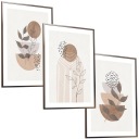 50x40 Набор фотографий в рамах ABSTRACT GEO BOHO SHAPES