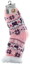 Teplé Detské Ponožky Zimné s medvedíkom Protišmykové 27-31 Veľkosť EU 27-31