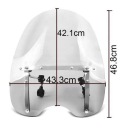 СКЛО ОБТІЧНИК СВІТЛА HARLEY DAVIDSON XL 883 IRON (18764)  (16951741968) фото min 5