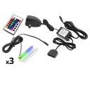 Светодиодная подсветка 3-х полок RGB