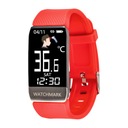 Smartwatch červené zdravotné merania EAN (GTIN) 5907777412812