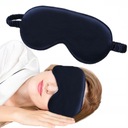 Темно-синяя затемняющая маска для сна для сна на резинке