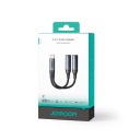 АДАПТЕР ДЛЯ НАУШНИКОВ JOYROOM АДАПТЕР ЦАП 2 В 1 USB-C НА 2X USB-C