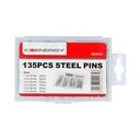 ШПИЛЬКИ СТАЛЬНЫЕ 135 ШТ. В КОРОБКЕ