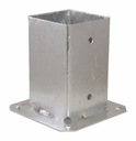 БОЛТОВОЕ ОСНОВАНИЕ СТОЙКИ 80X80 АНКЕРНЫЙ КРОНШТЕЙН