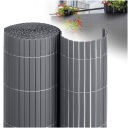 КОВРИК ДВУХСТОРОННИЙ БАЛКОННЫЙ ПОКРЫТИЕ ДЛЯ БАЛКОНА ТЕРРАСЫ БАМБУК ПВХ 100х500 см