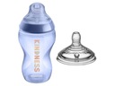 TOMMEE TIPPEE БУТЫЛКА 340 МЛ И ВТОРАЯ соска, СЕРЫЙ PAP 6M+