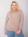 BASIC FEEL GOOD MIKINA (2XL) Béžová Dámska Zapínanie iné