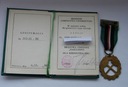 MEDAL ZASŁUŻONY DLA GÓRNICTWA PRL + LEGITYMACJA Typ LWP 1943 - 1989