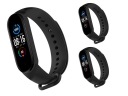 3 запасных комплекта XIAOMI MI BAND 5/6/7 MIBAND, ЧЕРНЫЙ