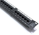 PATCH PANEL KAT 5E UTP 24-PORTOWY PATCHPANEL Producent Talvico