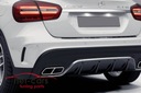 BRIDA SPOILER AERO MERCEDES GLA X156 PARTE TRASERA AMG 