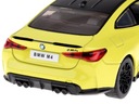 Auto kovový model BMW M4 mierka 1:32 zvuky svetla ZA4617 Dominujúca farba odtiene zlatej a žltej