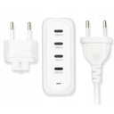 Адаптер Hi5 PD, 135 Вт, 4 порта USB-C, макс. 100 Вт на OnePort
