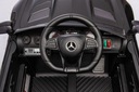 Автомобиль Mercedes GTR-S на аккумуляторе, пульт дистанционного управления, 2 двигателя, кожаный радиоприемник из ЭВА.