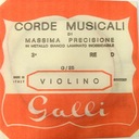 Galli G-025 - однострунная для скрипки D-3.