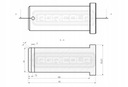 8/5000 BOLT DRIVE FI 40MM L: 110MM HYDROLIDER 