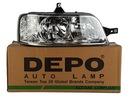 DEPO REJILLAS FAROS PARTE DELANTERA PEUGEOT BOXER 02-06 