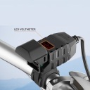 ЗАРЯДНИЙ ПРИСТРІЙ ГНІЗДО МОТОЦИКЛЕТНА ВОЛЬТМЕТР МОТОЦИКЛ USB/USB-C ШВИДКЕ  фото 10