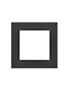Одинарная рамка Kontakt-simon 10 CR1/49 черная