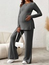 SHEIN серый повседневный комплект для беременных M