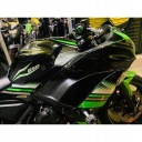 PADA NA TANK FUEL GAS STICKER DEFENSIVE MOTORCYCLE DO KAWASAKI Z6  photo 10