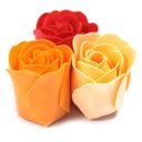 Sada 9 mydlových kvetov - Broskyňové ruže Kód výrobcu 5055796576654